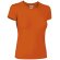 Camiseta Clasica mujer  PARIS Valento Naranja fiesta