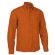 Camisa de hombre manga larga Valento personalizada naranja