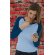 Camiseta manga larga de mujer combinada 200 gr Valento