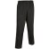 Pantalón clásico sanitario con cremallera Valento negro