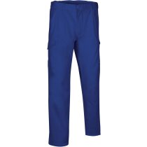 Pantalón multibolsillos de corte clásico Valento azul royal personalizado