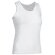 camiseta de tirantes de mujer ribete combinado valento personalizada blanca