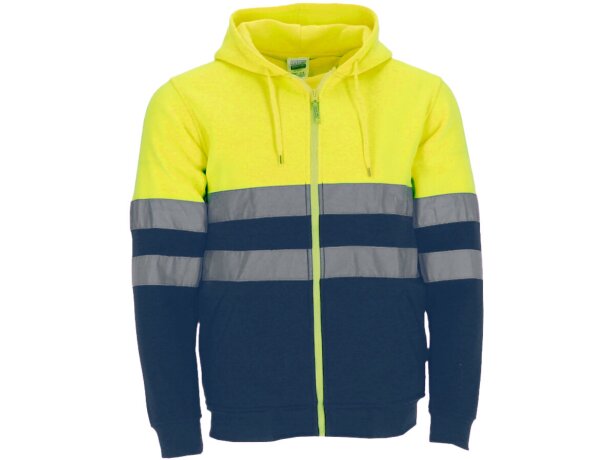 Sudadera alta visibilidad Brantford con capucha detalle 2