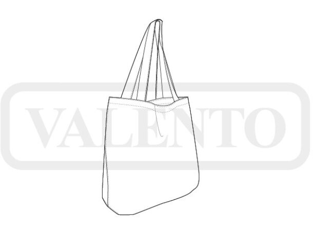 Bolsa Naomi de canvas 100% poliéster con asas reforzadas detalle 1