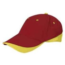 Gorra llamativa de colores combinados Valento personalizada