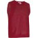 Petos deportivos baratos unisex en poliéster 140 g/m2 Training Rojo loto