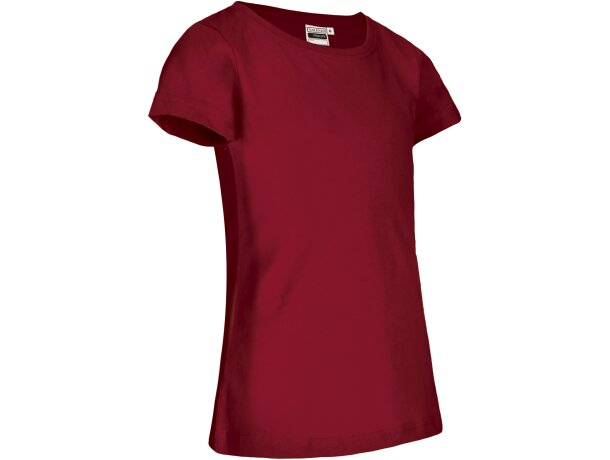 Camiseta niña manga corta Penelope algodón ring spun 160 g/m² detalle 5