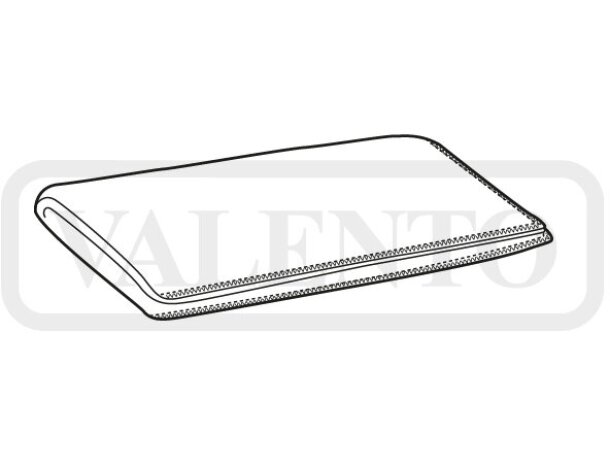 Toalla ducha microfibra Aquila textura gofre 150x90cm detalle 1