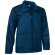 Chaqueta unisex con capucha de cuello alto Valento azul personalizada