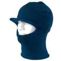 Gorro de invierno en poliester con pasamontañas Valento azul