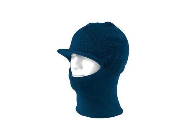 Gorro de invierno en poliester con pasamontañas Valento azul Gorro de invierno en poliester con pasamontañas Valento azul