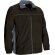 Chaqueta polar Thunder bicolor de doble capa para trabajo Negro