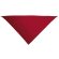 Pañuelo de forma triangular Valento personalizado rojo
