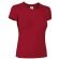 Camiseta ajustada de mujer 190 gr de Valento roja