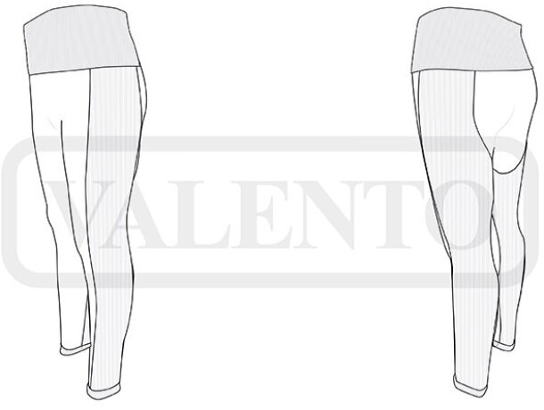 Mallas mujer Stacy seamless transpirables para deporte detalle 1