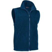 Chaleco polar con bolsillos Valento azul