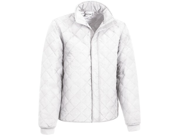 Chaqueta acolchada Northsea Valento con cierre de velcro blanco detalle 5