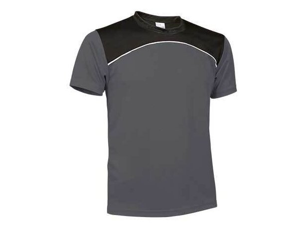 Camiseta técnica de manga corta 150 gr Valento gris