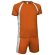 conjunto de fútbol camiseta mas pantalón colores surtidos Valento naranja