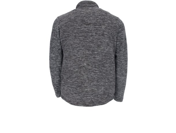 Jersey polar Idaho de poliéster con cuello alto y media cremallera detalle 4