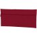 Estuche Flower canvas impermeable para material escolar Rojo loto