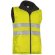 Chaleco de seguridad acolchado bicolor Valento personalizado amarillo alta visibilidad