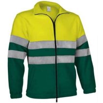 Sudadera de tejido polar con antireflectante Valento personalizada