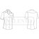 Camisa mujer manga larga STAR Valento detalle 1