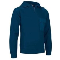 Jersey de cuello alto y media cremallera Valento gris original Jersey de cuello alto y media cremallera Valento gris original