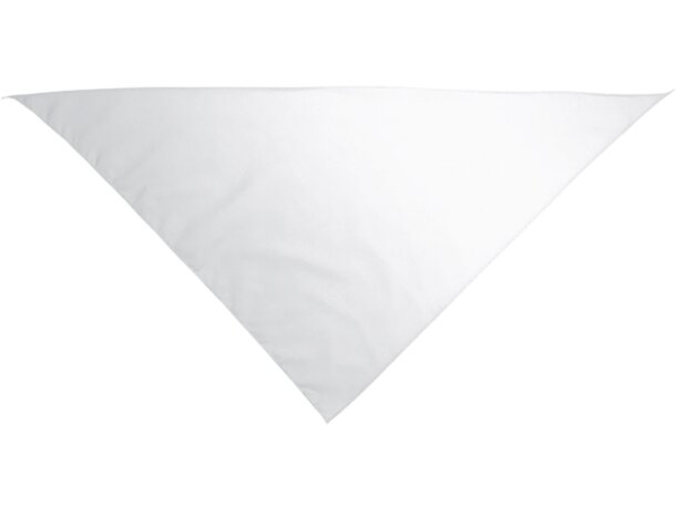 Pañuelo triangular Gala popelín con logotipo y diseño para peñas detalle 1