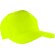 Gorra Nantes flúor de sarga con visera curvada