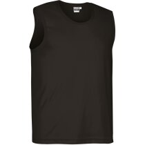 Camiseta Sin mangas Adulto Valento negra