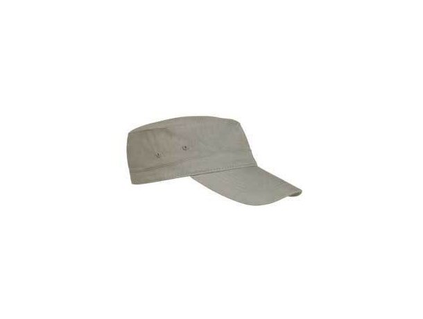 Gorra urbana con visera recta Valento personalizada beige Gorra urbana con visera recta Valento personalizada beige