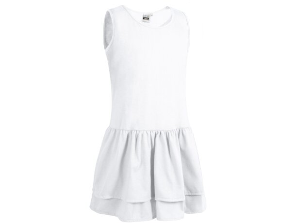 Vestido Party cuello redondo sin mangas niña publicidad verano detalle 1
