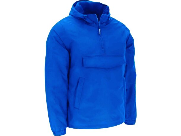 Anorak Oak impermeable con tejido Ottoman y polar interior detalle 1