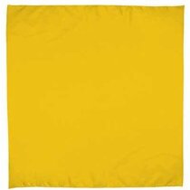 Pañuelo para fiestas Valento personalizada amarilla
