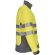 Chaqueta reflectante poliéster-elastano tejido bi-elástico cortavientos detalle 5
