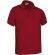 Polo manga corta diversos colores unisex poliéster 170 g/m2 Rojo loto