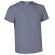 Camiseta cuello redondo 160 gr Racing Valento azul tejano