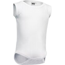 Body sin mangas Kiddy algodón interlock bebé