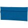 Estuche Flower canvas impermeable para material escolar Azul royal