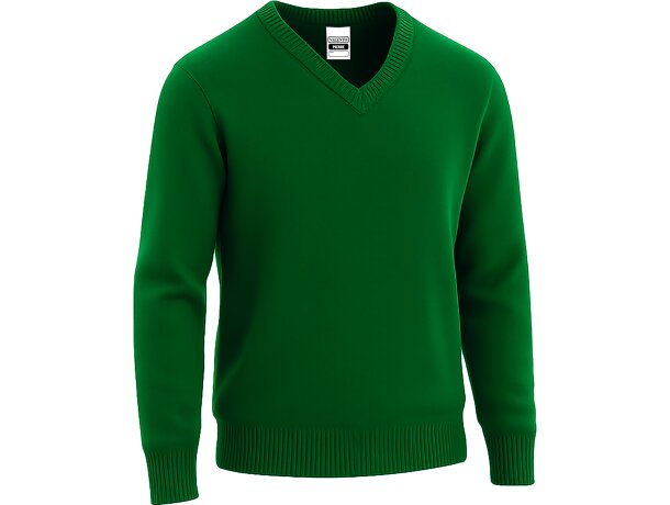 Jersey Pierre infantil cuello de pico en acrílico galga 12 detalle 1