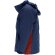 Parka Thunder impermeable bicolor con capucha y acolchado rombos detalle 3