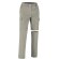 Pantalón de trabajo cintura elástica espalda hombre Beige arena