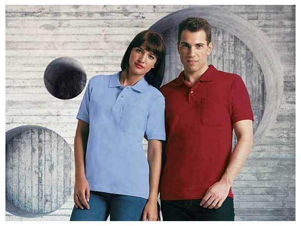 Polo manga corta con bolsillo unisex Hauwk de Valento 220 gr Valento personalizado