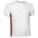 Camiseta técnica unisex con manga corta 150 gr Valento blanca