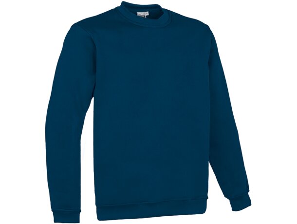 Sudadera Enjoy unisex azul marino felpa 250g perchado térmico detalle 5