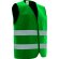 Chaleco alta visibilidad Morgan con bandas reflectantes Verde kelly