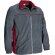 Chaqueta polar Thunder bicolor de doble capa para trabajo Gris vigoré