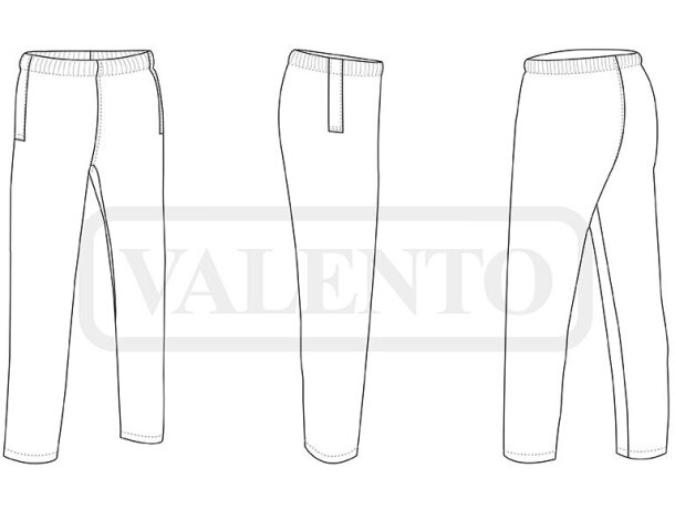 Pantalón laboral costuras termoselladas Triton detalle 1
